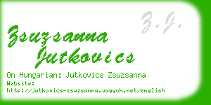 zsuzsanna jutkovics business card